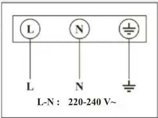 L-N : 220-240 V~