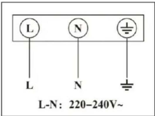 CANDY CI32CBB - Connecting the hob to the mains power supply - 1