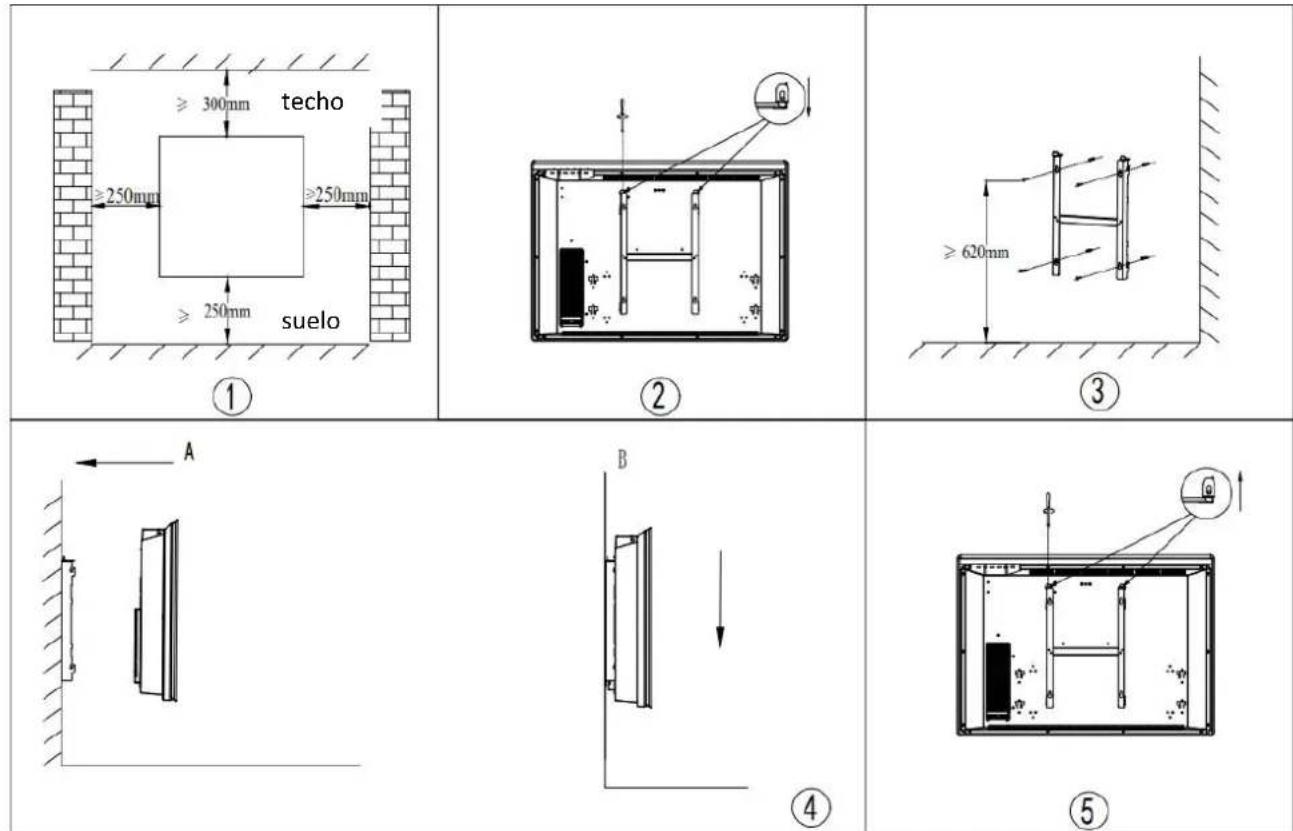 THOMSON HR15-T16 - Montaje del calentador eléctrico - 1