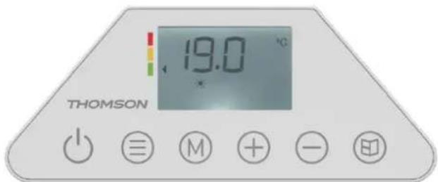 THOMSON HR20-T17W - Pannello di controllo - 1