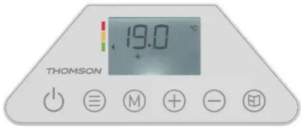 THOMSON HR20-T17W - Panel de control - 1