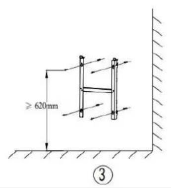 THOMSON HR20-T17W - Installazione del termosifone elettrico - 3