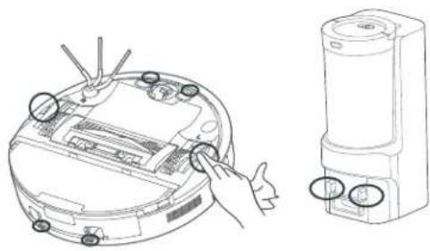 EUREKA E20 Evo Plus - Comment entretenir la base de vidange automatique - 3
