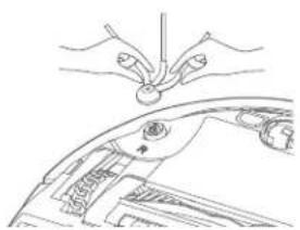 EUREKA E20 Evo Plus - Nettoyage des roues principales et des brosses laterales - 2