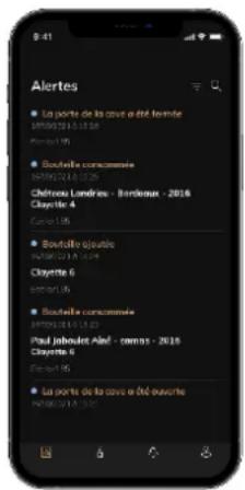 LA SOMMELIERE APOGEE250DZN - Page « ALERTES » - 1