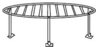 HOOVER HMG2591DBK - Noms des composants et des accessoires du four - 2