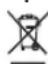 HOMEDICS SCL-B125-SV3R - Explication WEEE - 1