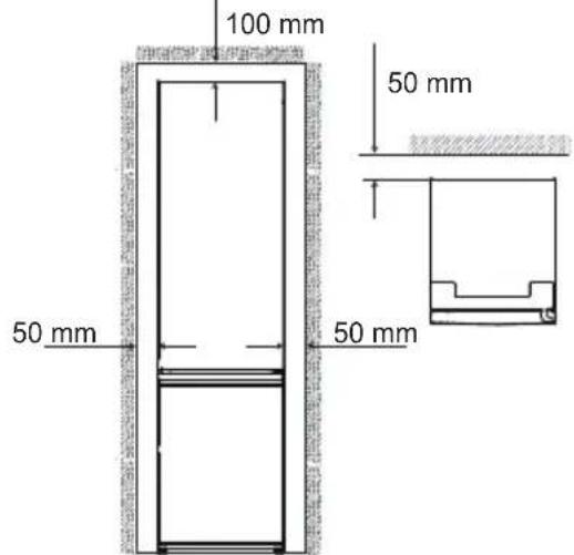 HOOVER HONCQ4T620DX - Ventilaton cross-section - 1