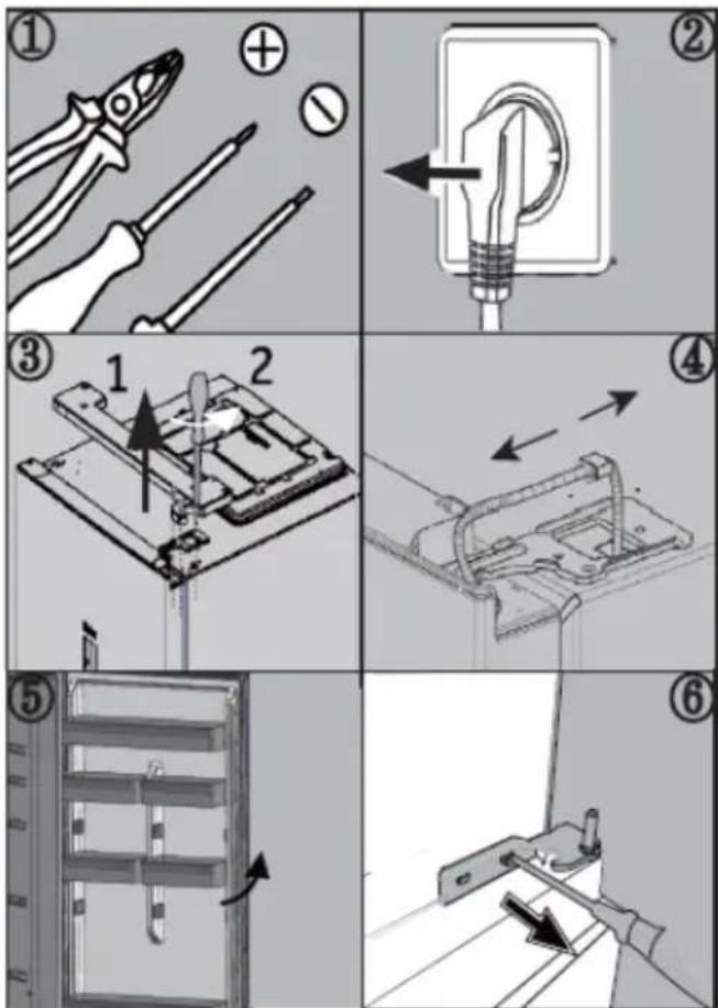 HOOVER HONCQ4T618DX - Assembly steps - 1