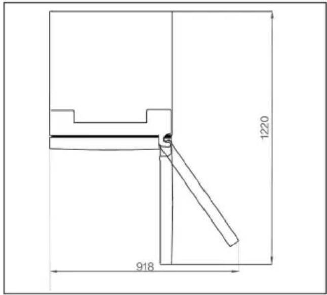 HOOVER HONCQ4T618DX - Απαιτήσεις χώρου - 1