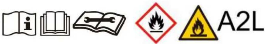 Friedrich ZoneAire Premier ZHV16DA - Warning (for R32) - 1
