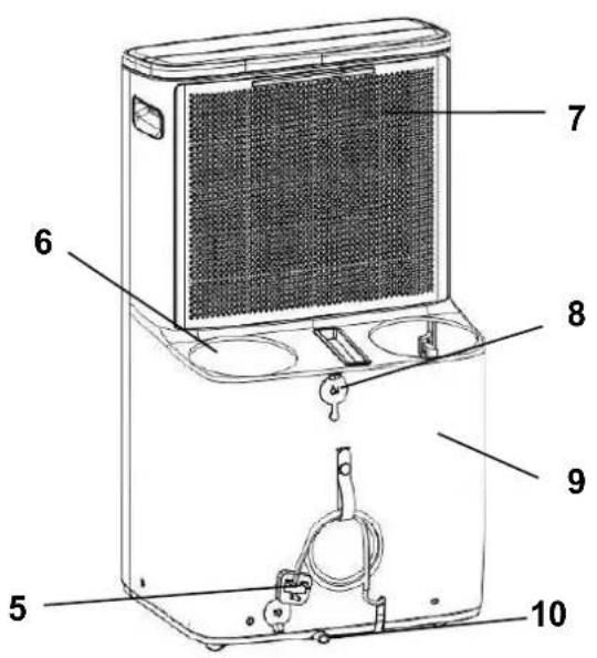 Friedrich ZoneAire Premier ZHV16DA - Name of Parts - 2