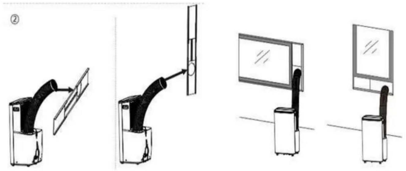 Friedrich ZoneAire Premier ZHV16DA - Window Slider Kit Installation - 3