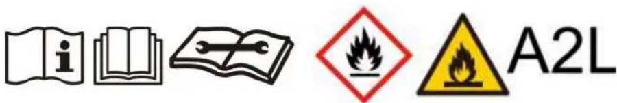 Friedrich ZoneAire Premier ZHV16DA - Advertencia (para R32) - 1