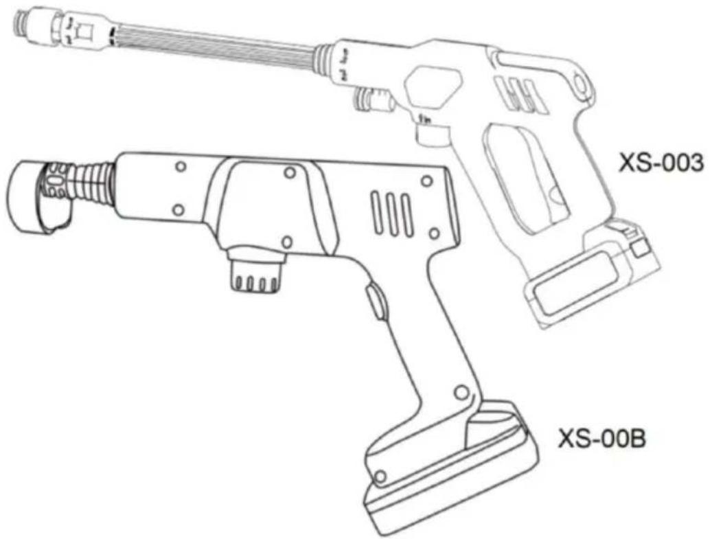 Vevor XS-00B - CORDLESS PRESSURE WASHER - 1