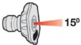 Vevor G250A - Spray nozzle selection - 2