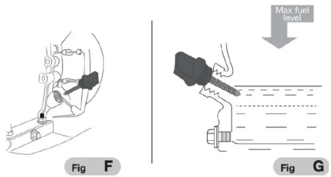 Vevor G250A - OIL LEVEL CHECK - 1