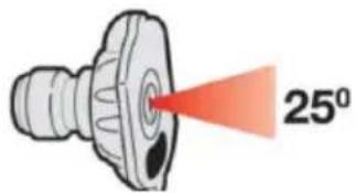 Vevor G250A - Spray nozzle selection - 3