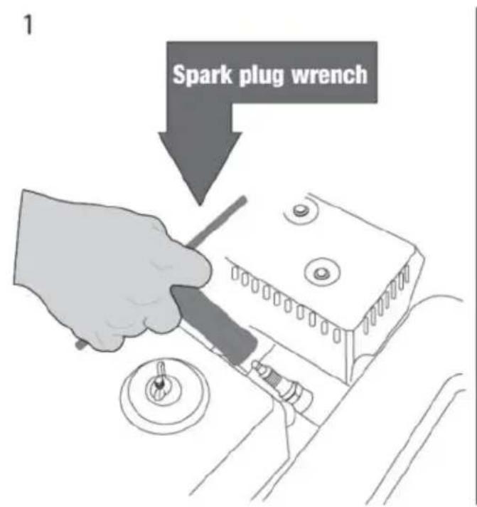 Vevor 170D - SPARK PLUG MAINTENANCE (Fig. K) - 1