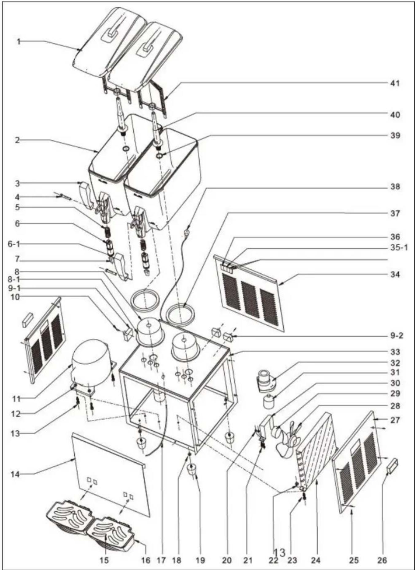 Vevor LYJ12LX4 - Chapter Two Basic structure - 2