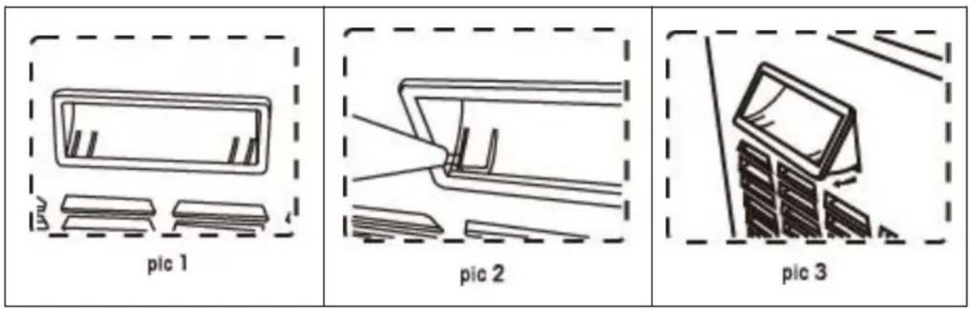 Vevor LYJ12LX4 - Panel Dismounting Method - 1