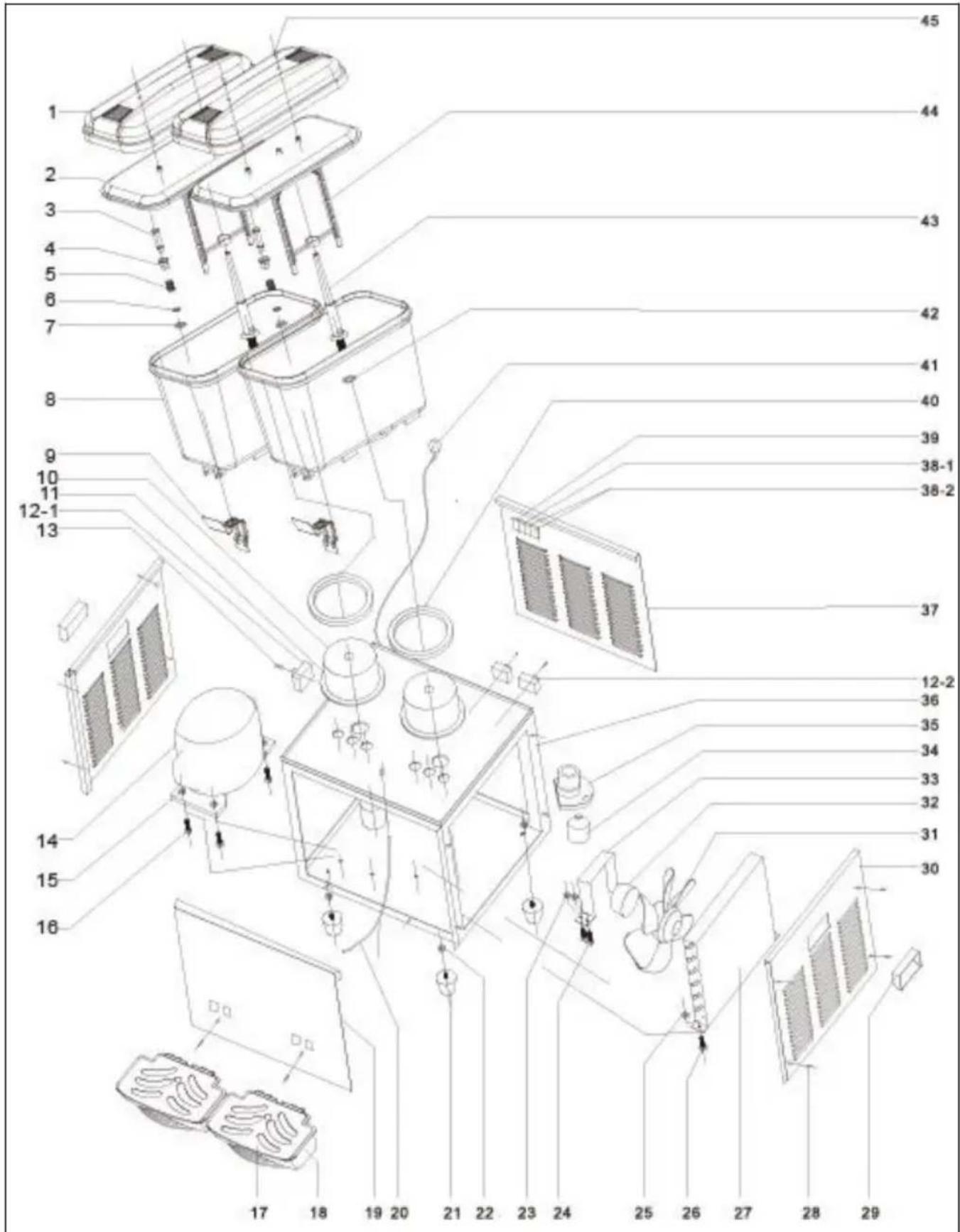 Vevor LYJ12LX4 - Chapter Two Basic structure - 1