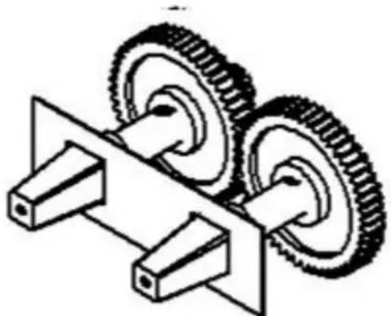 Vevor NS-2000E-3 - Replace the method of cylindrical gear: - 1