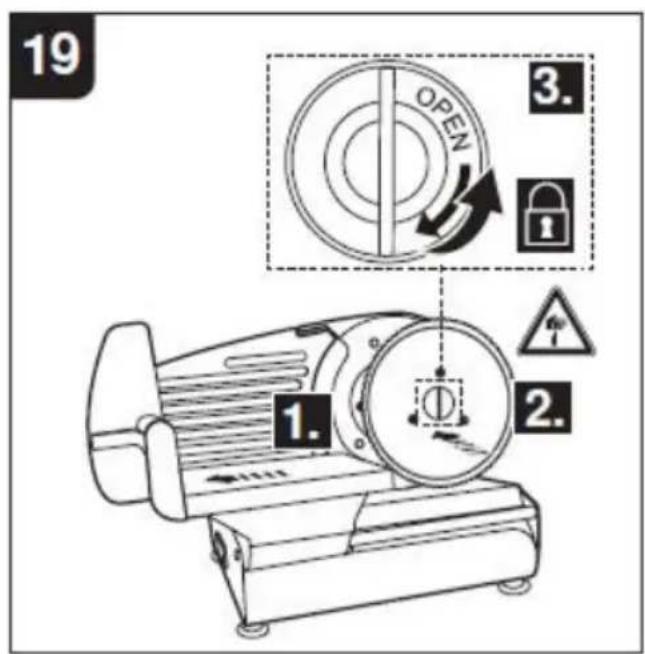 Vevor 1A-FS201 - Removing the Cutting Blade - 19
