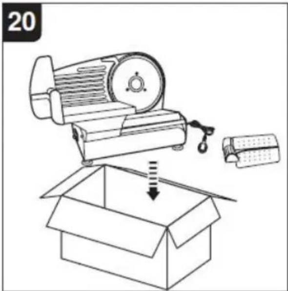 Vevor 1A-FS201Q - Removing the Cutting Blade - 20