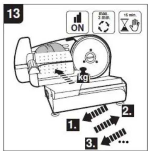 Vevor 1A-FS201Q - Removing the Cutting Blade - 13
