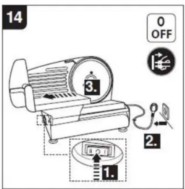 Vevor 1A-FS201Q - Removing the Cutting Blade - 14