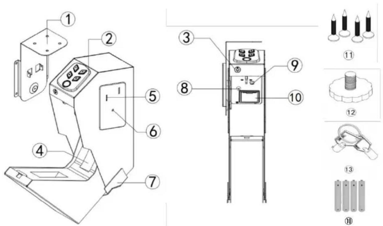 Vevor AL370 - PARTS LIST - 1