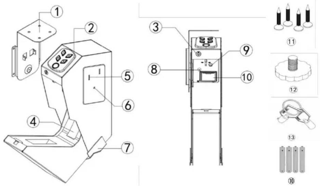 Vevor AL370 - PARTS LIST - 1