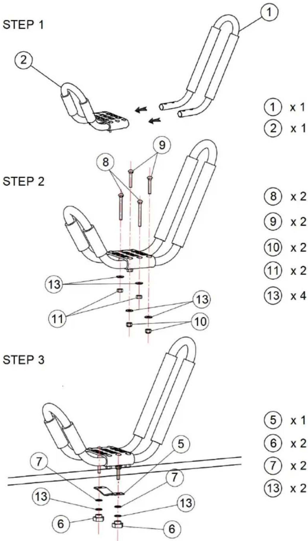 Vevor C09-4 - PART LIST - 13