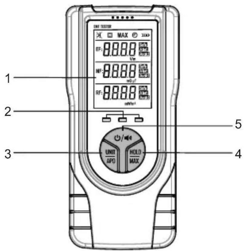 Vevor EM4552 - FRONT PANEL - 1