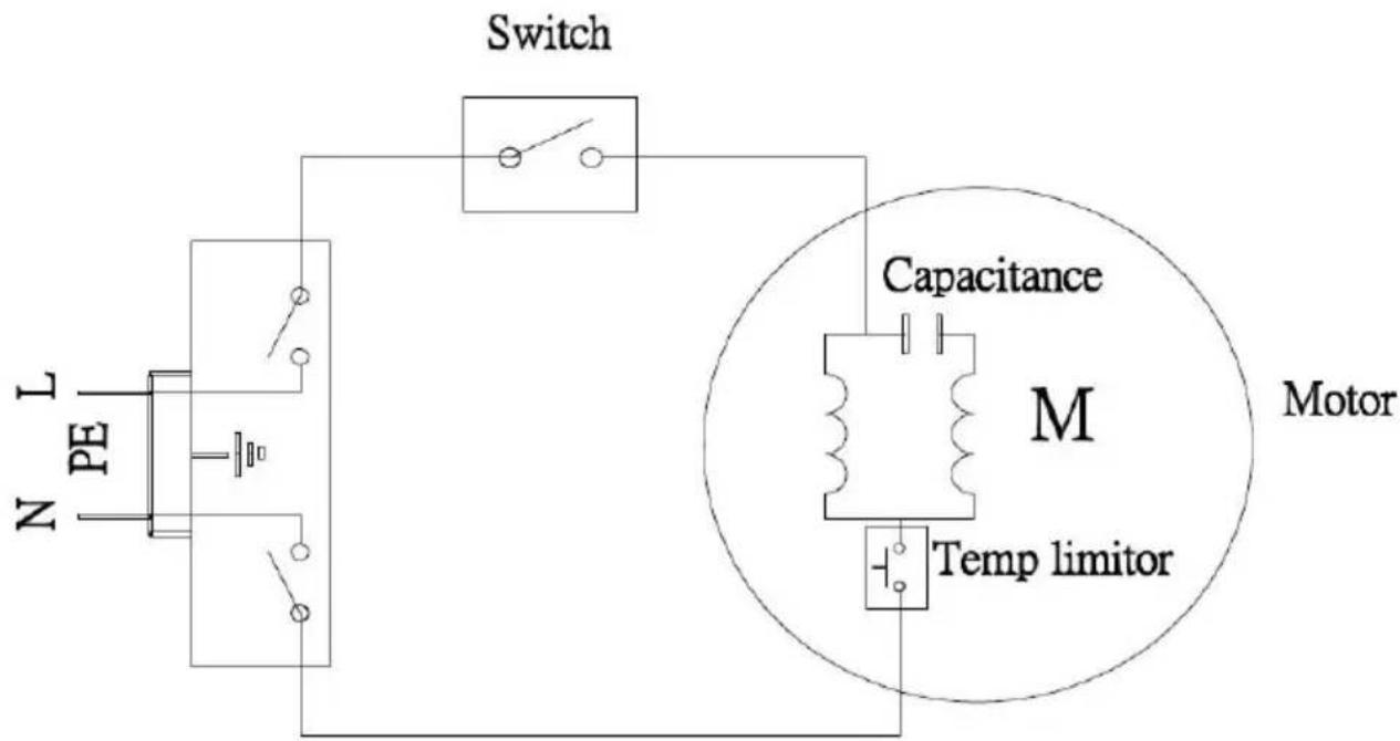 Vevor FM-01C - CIRCUIT DIAGRAM - 1