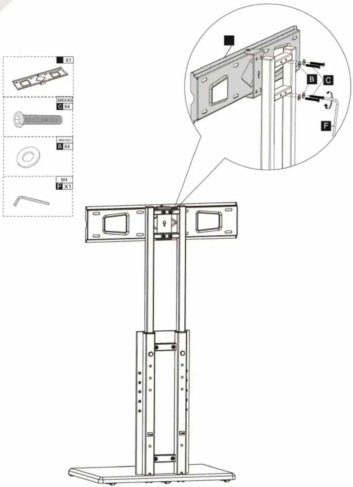 Vevor FS26 - FOR TV INSTALLATION - 18