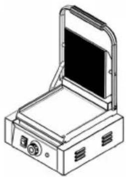 Vevor HT-812 - PANINI PRESS GRILI - 2