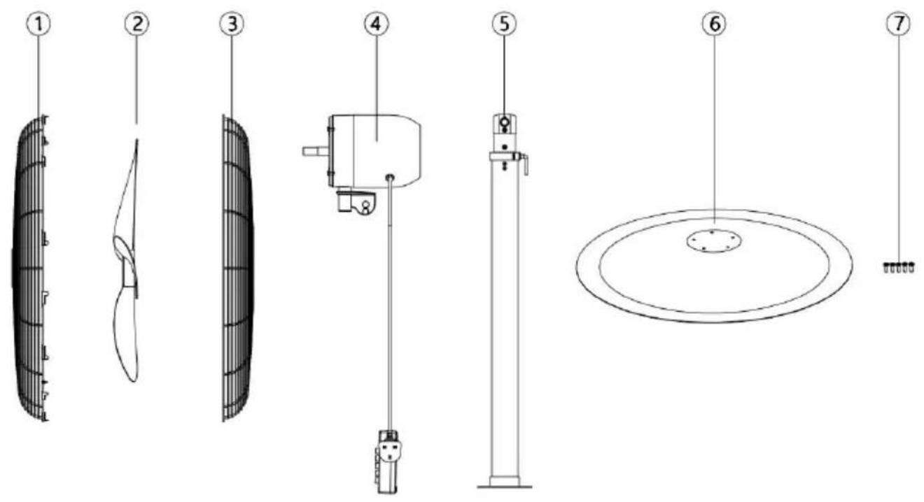 Vevor HS-24-ACA - THE PARTS - 1