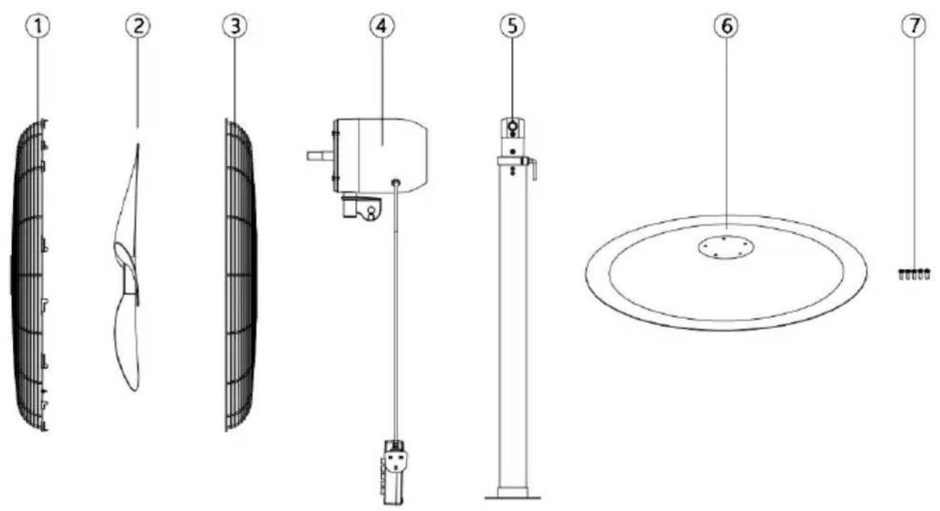 Vevor HS-24-ACA - THE PARTS - 1