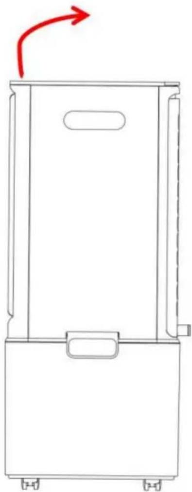 Vevor JH-120Y - So spritzen Sie Wasser in den Wassertank (siehe Bild unten) - 2
