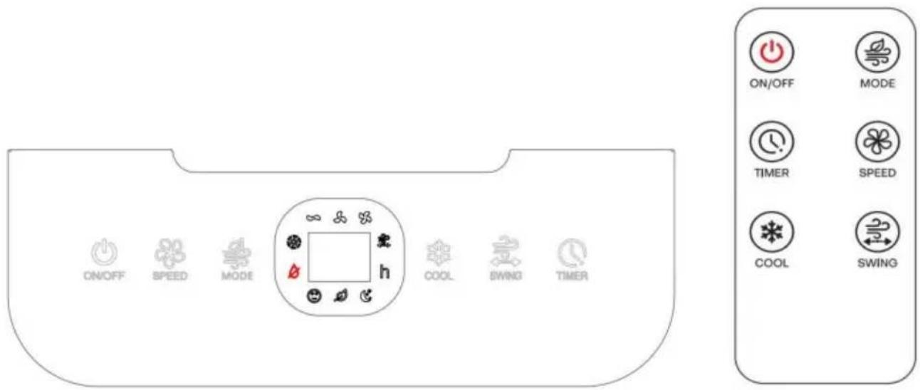 Vevor JH-120Y - Diagram produktu - 3