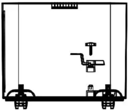 Vevor JH-120Y - Water Pump, water pump knob installation diagram - 1