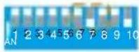 Vevor LEC-432 - Die Tabelle der eingebauten Programme der Master Light Engine - 21
