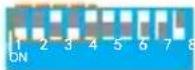 Vevor LEC-432 - The table of the built-in programs of the Master light engine - 12
