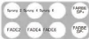 Vevor LEC-432 - Die Tasten der Fernbedienung - 3
