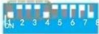 Vevor LEC-432 - The table of the built-in programs of the Master light engine - 18