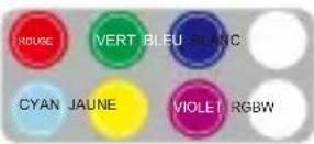Vevor LEC-432 - Les touches de la télécommande - 2