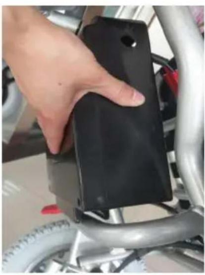Vevor JRWD6010 - Installer la batterie - 1