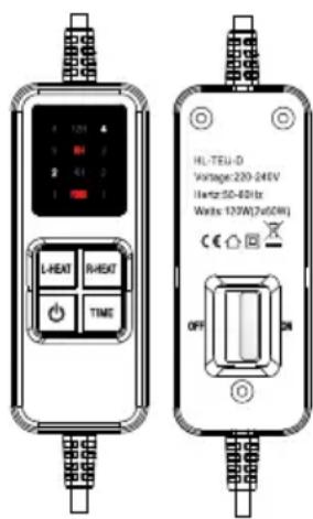 Vevor HL-TEU-1619 - Setting the Temperature - 1